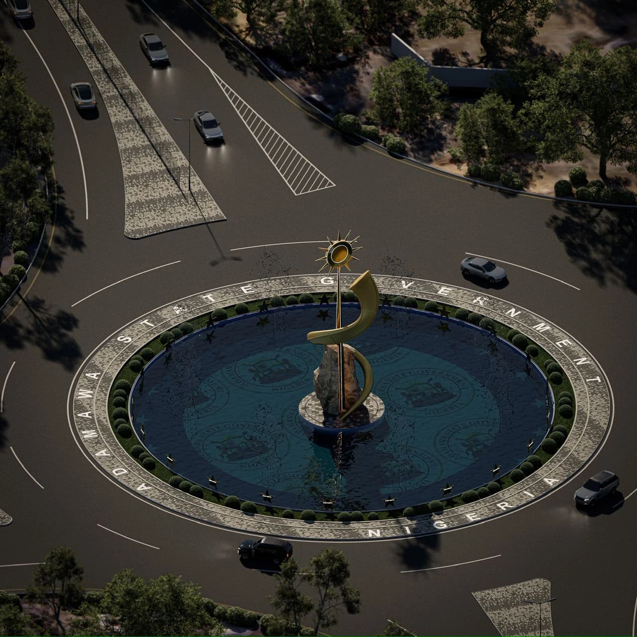 Roundabout design view six