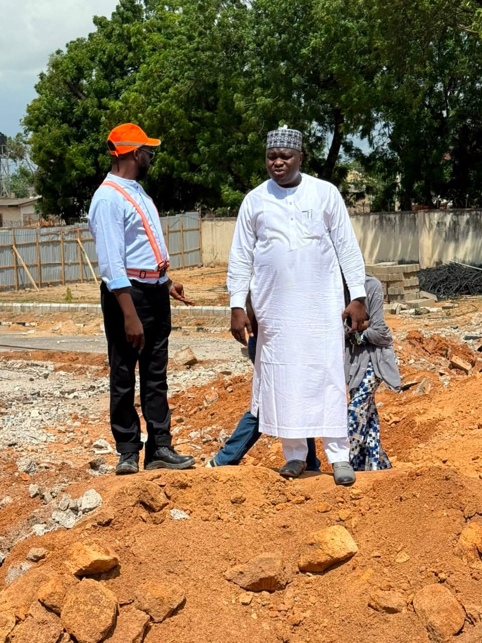 Architect on site